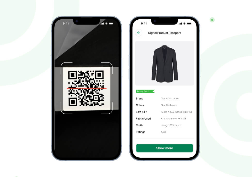 Digital Product Passport Example: Men’s T-shirt