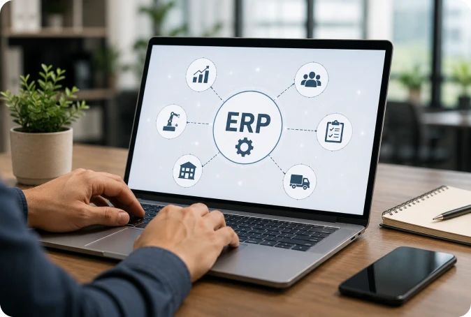 ERP system integration and connected business data ERP system integration and connected business data