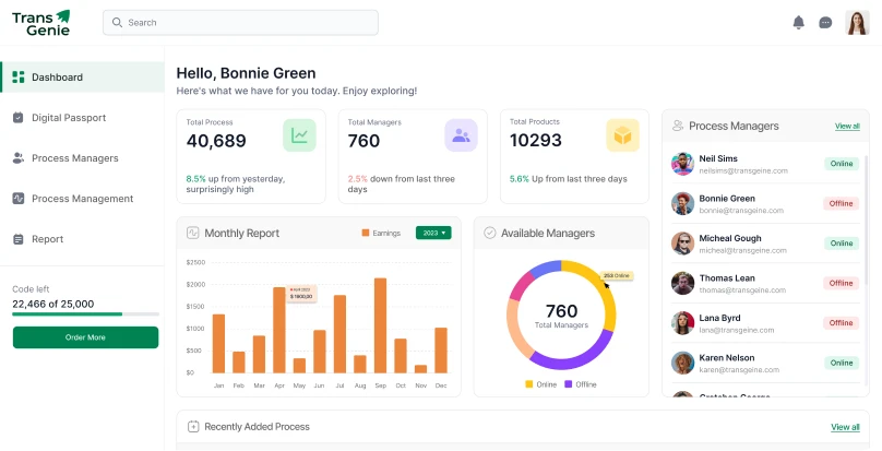 Batch & Lot Traceability Dashboard