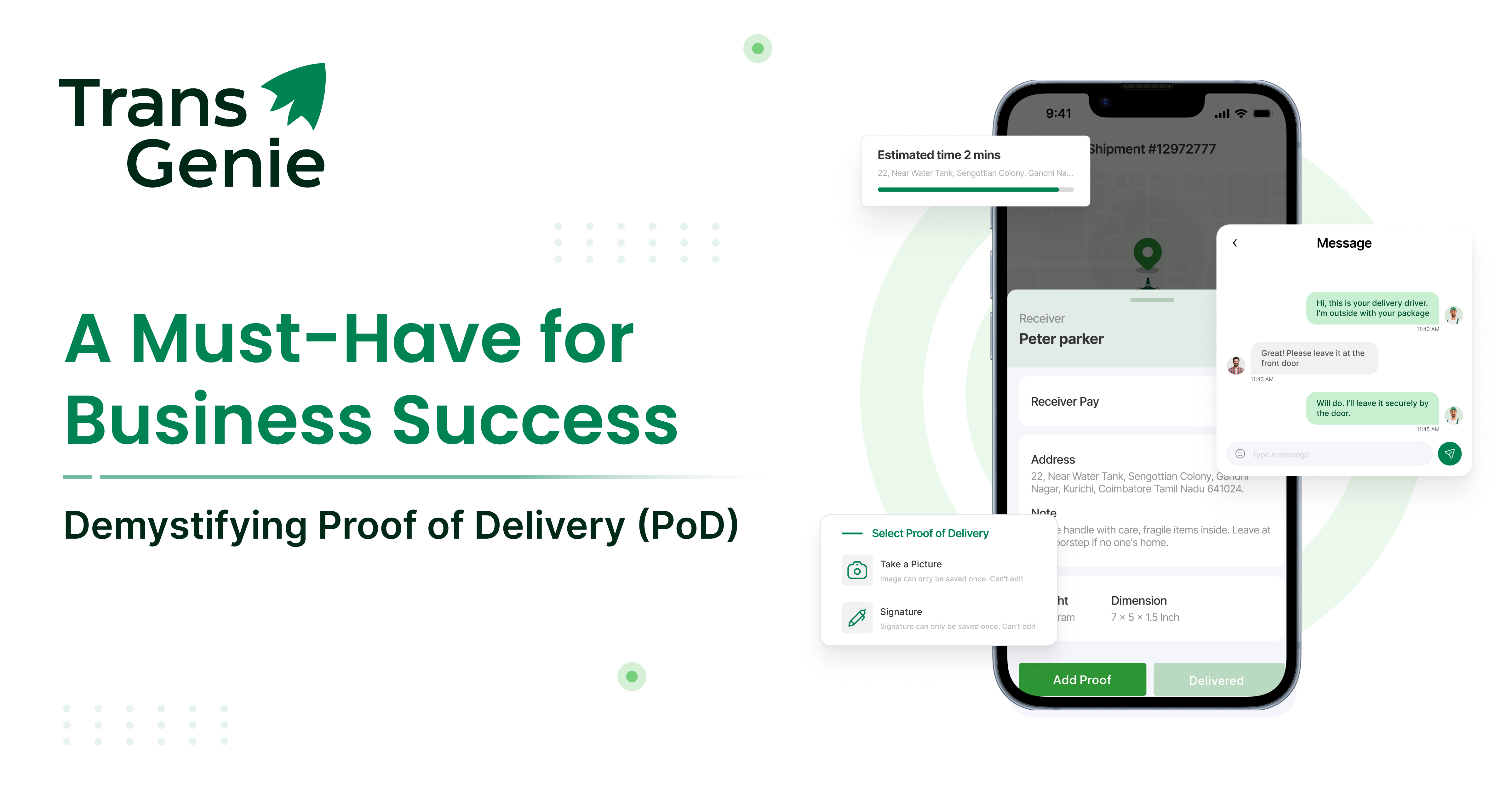 Navigating Success: Understanding Proof of Delivery & Why
Your Business Needs It